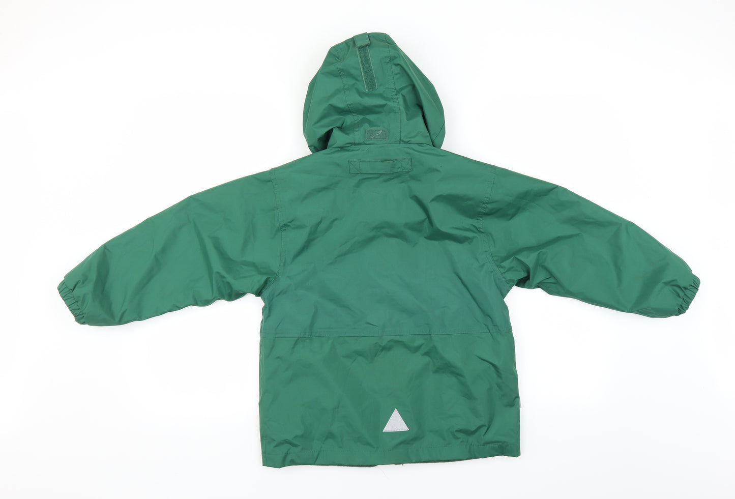 Result Boys Green   Rain Coat Coat Size 5-6 Years