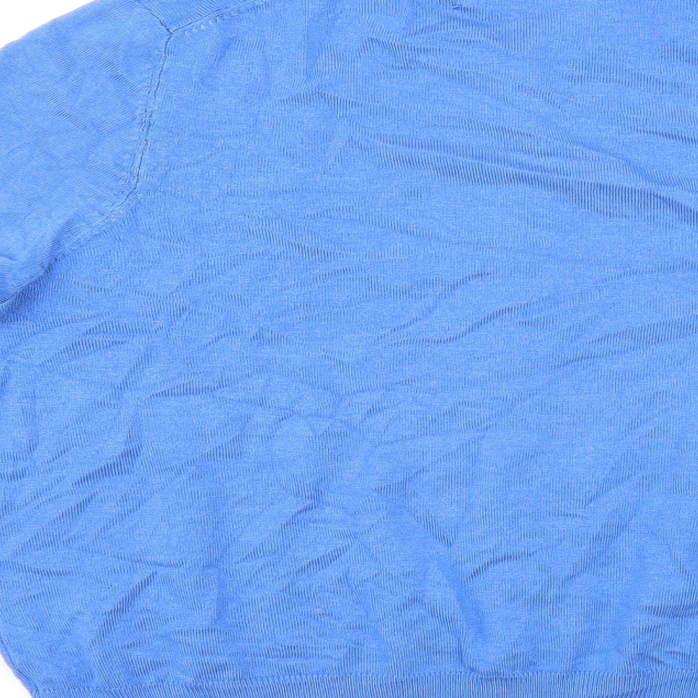 Marks and Spencer Womens Blue   Cardigan Jumper Size M