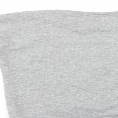 M&Co Girls Grey   Pullover Sweatshirt Size 9-10 Years  - new York