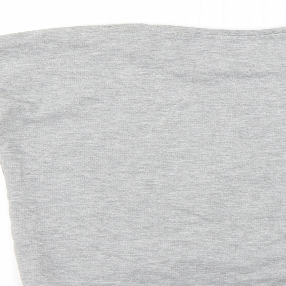 M&Co Girls Grey   Pullover Sweatshirt Size 9-10 Years  - new York