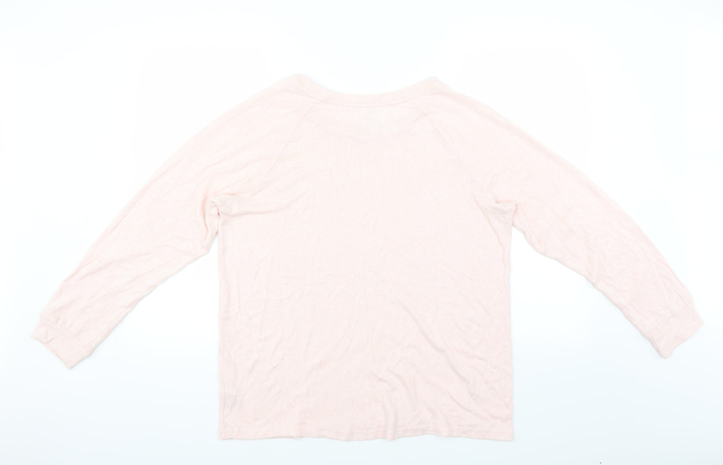 Primark Womens Pink   Pullover Jumper Size L