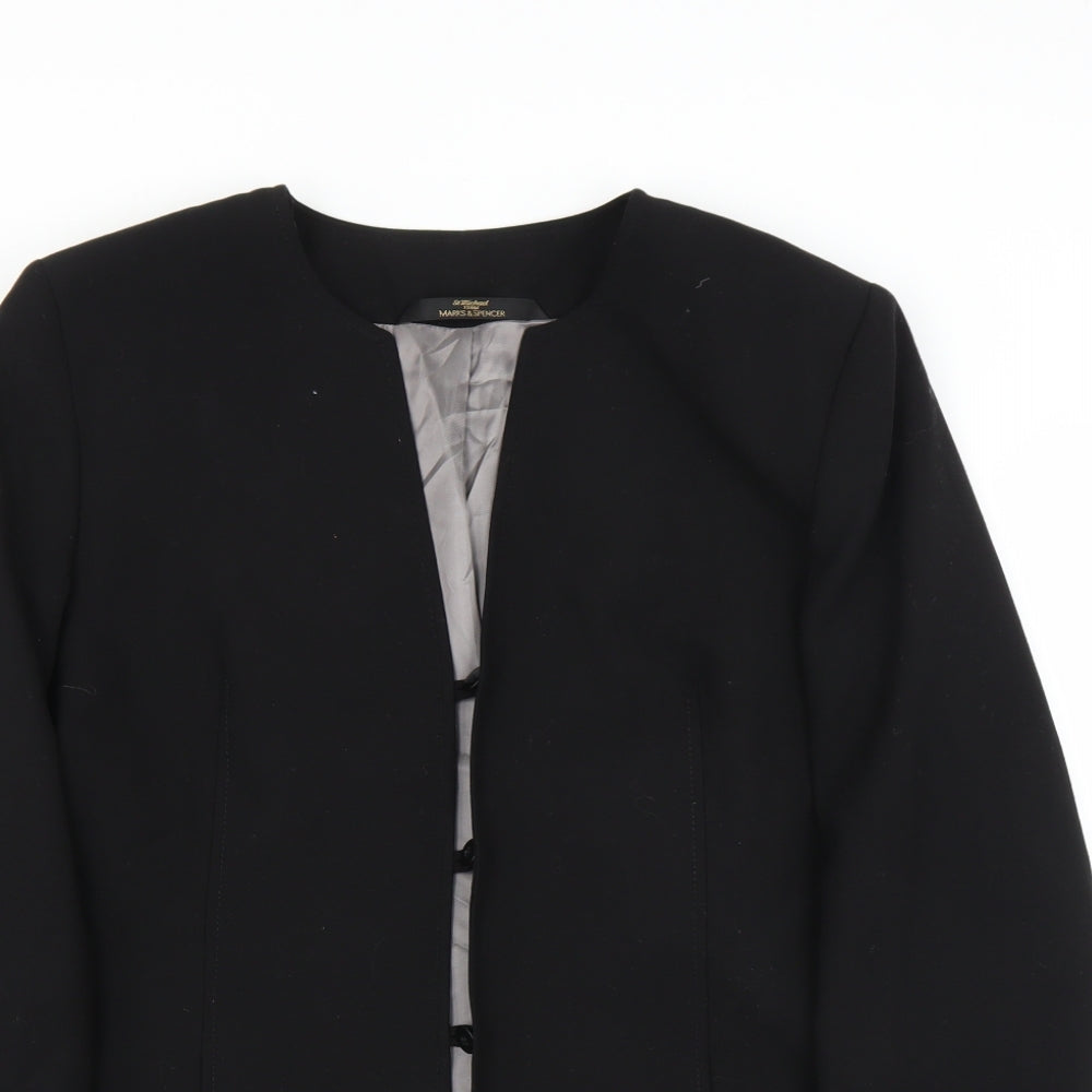 Marks and Spencer Womens Black   Jacket Suit Jacket Size 12