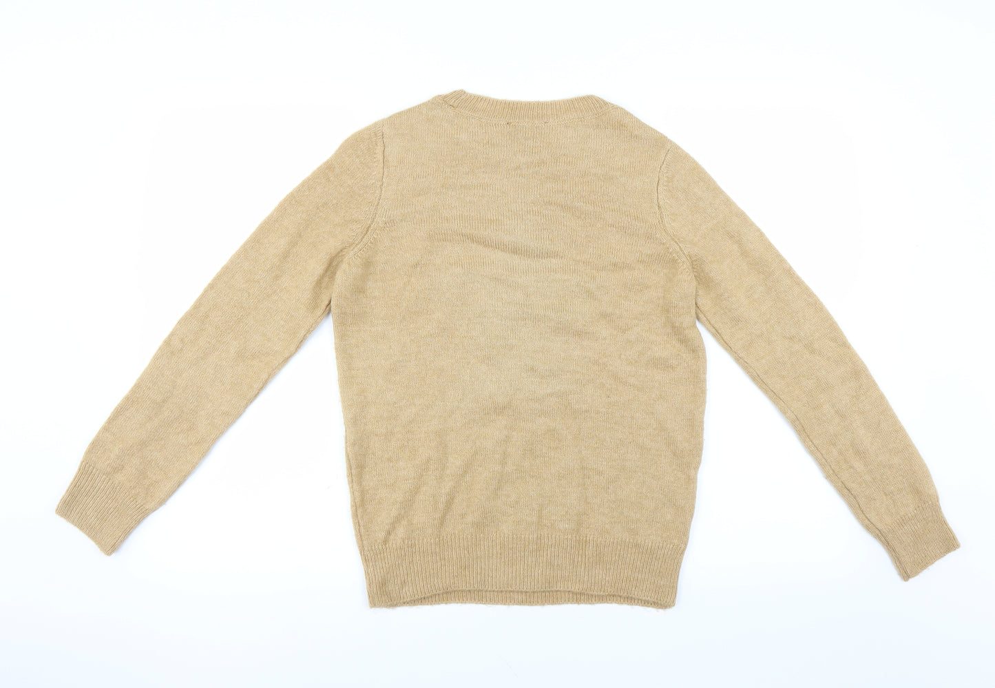 F&F Womens Brown   Pullover Jumper Size 6  - star