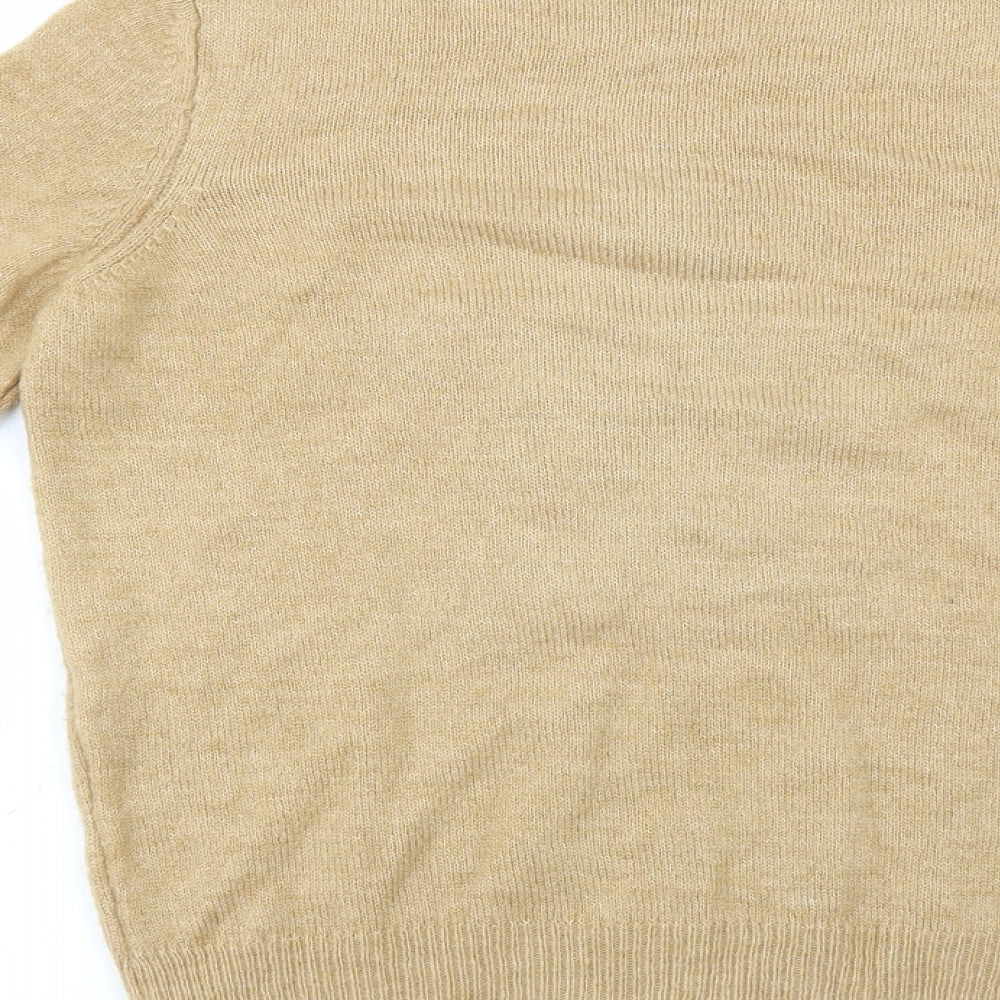 F&F Womens Brown   Pullover Jumper Size 6  - star
