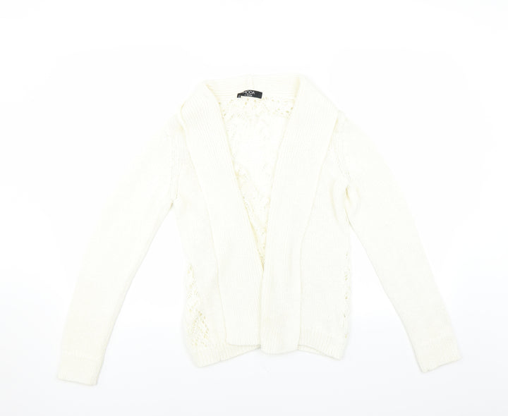 George Womens Ivory   Cardigan Jumper Size 14