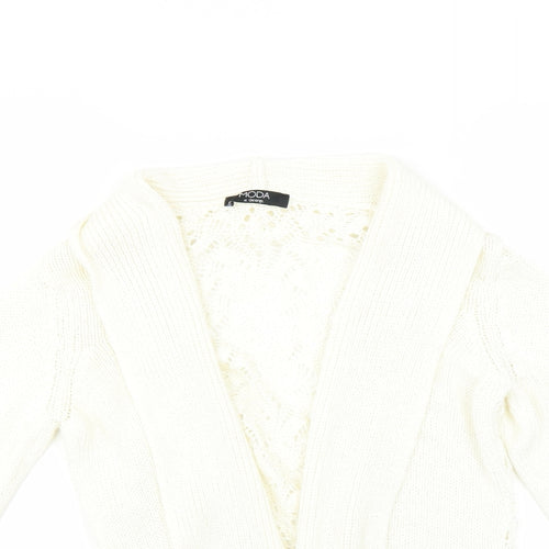 George Womens Ivory   Cardigan Jumper Size 14