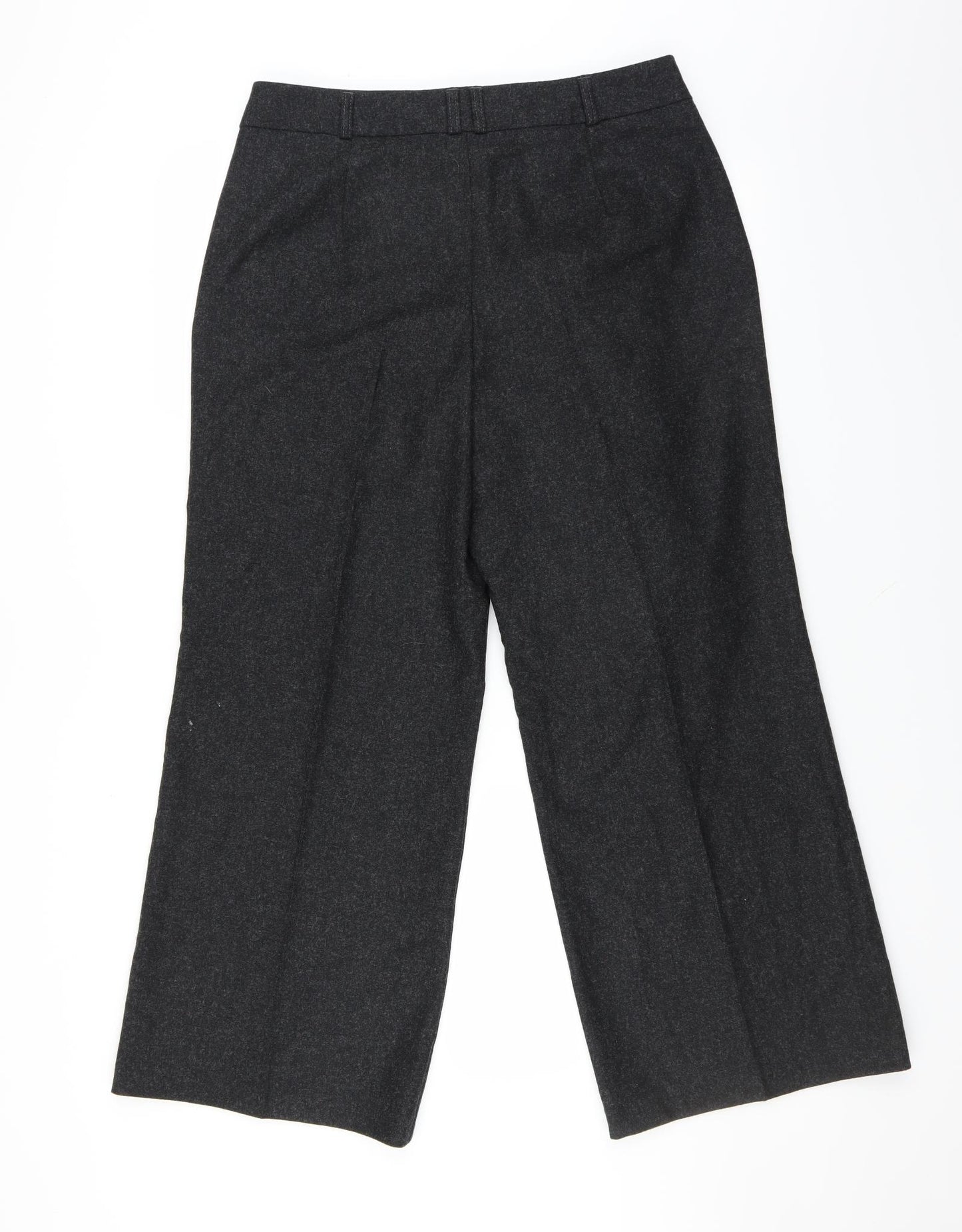 Marks and Spencer Womens Grey   Trousers  Size 14 L28 in