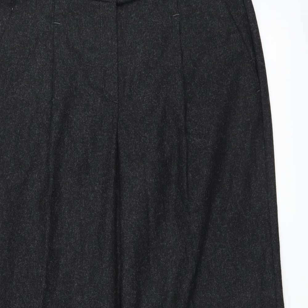Marks and Spencer Womens Grey   Trousers  Size 14 L28 in