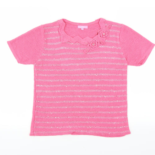 Sarah Hamilton Womens Pink   Pullover Jumper Size S