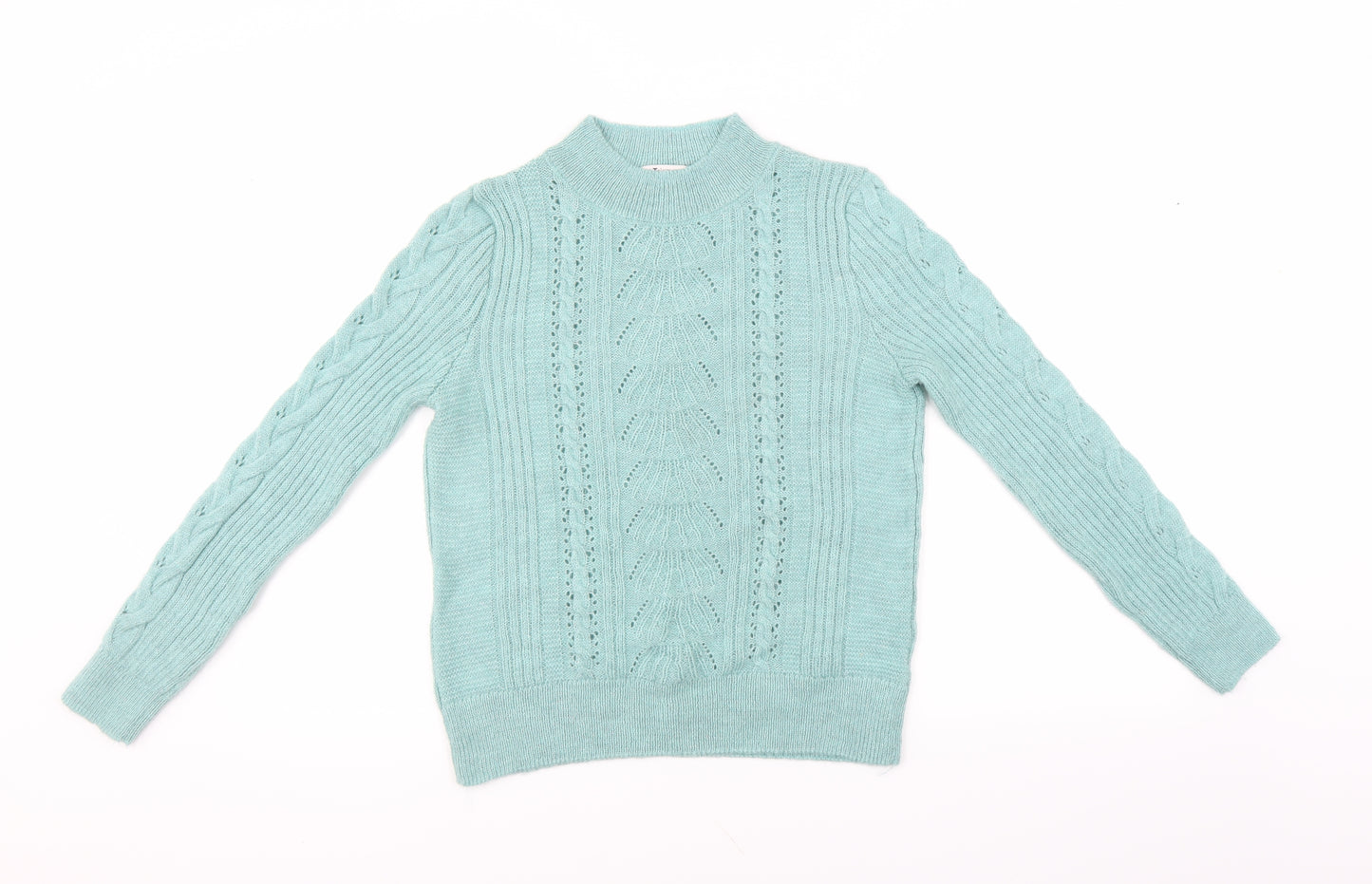 Sainsburys Womens Green   Pullover Jumper Size 10