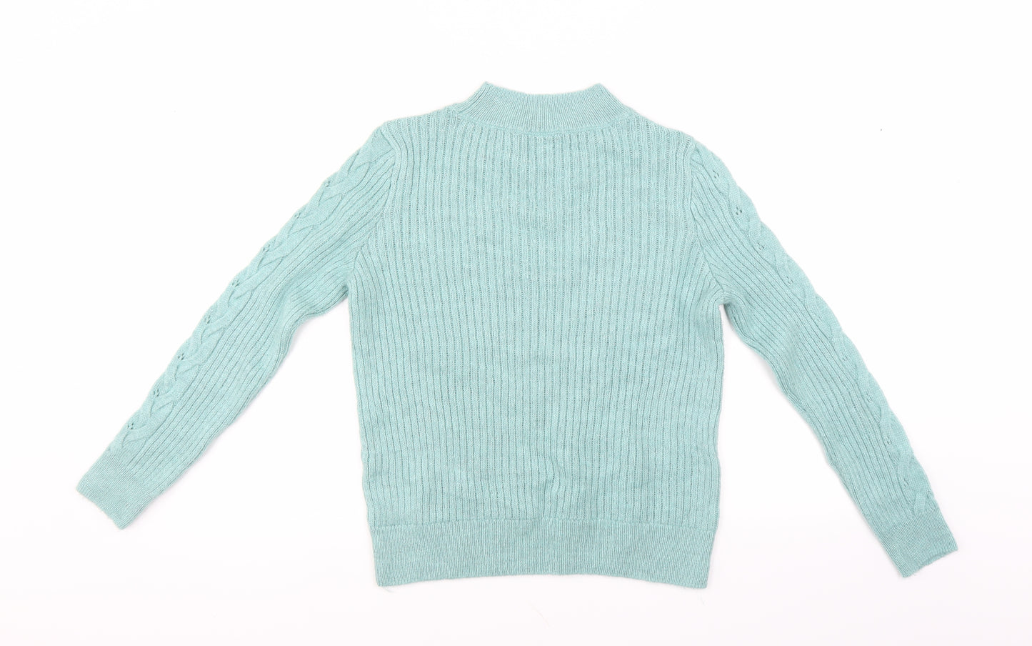 Sainsburys Womens Green   Pullover Jumper Size 10