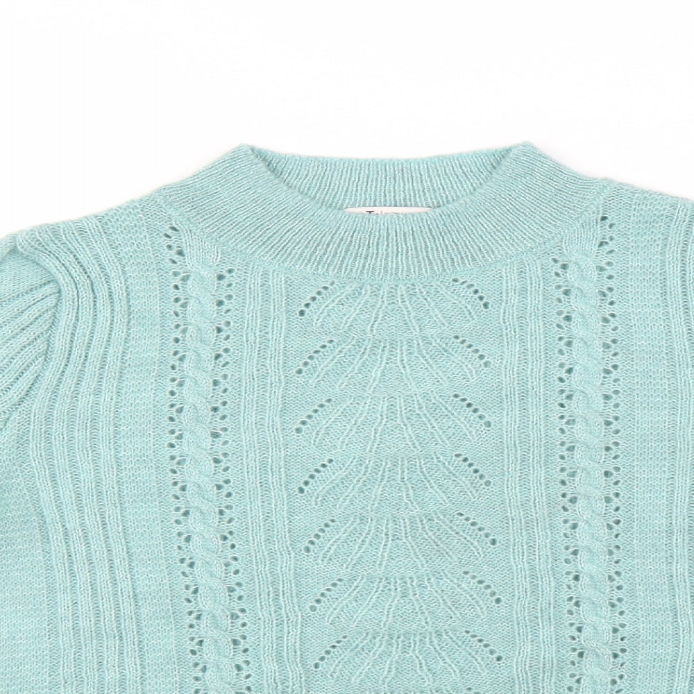 Sainsburys Womens Green   Pullover Jumper Size 10