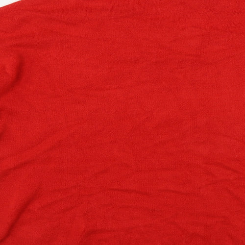 Primark Womens Red   Pullover Jumper Size 16