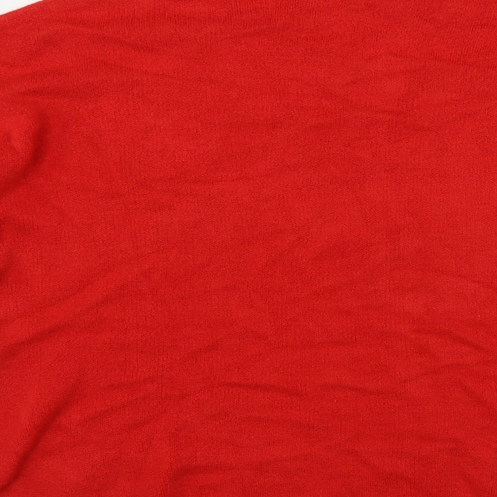 Primark Womens Red   Pullover Jumper Size 16