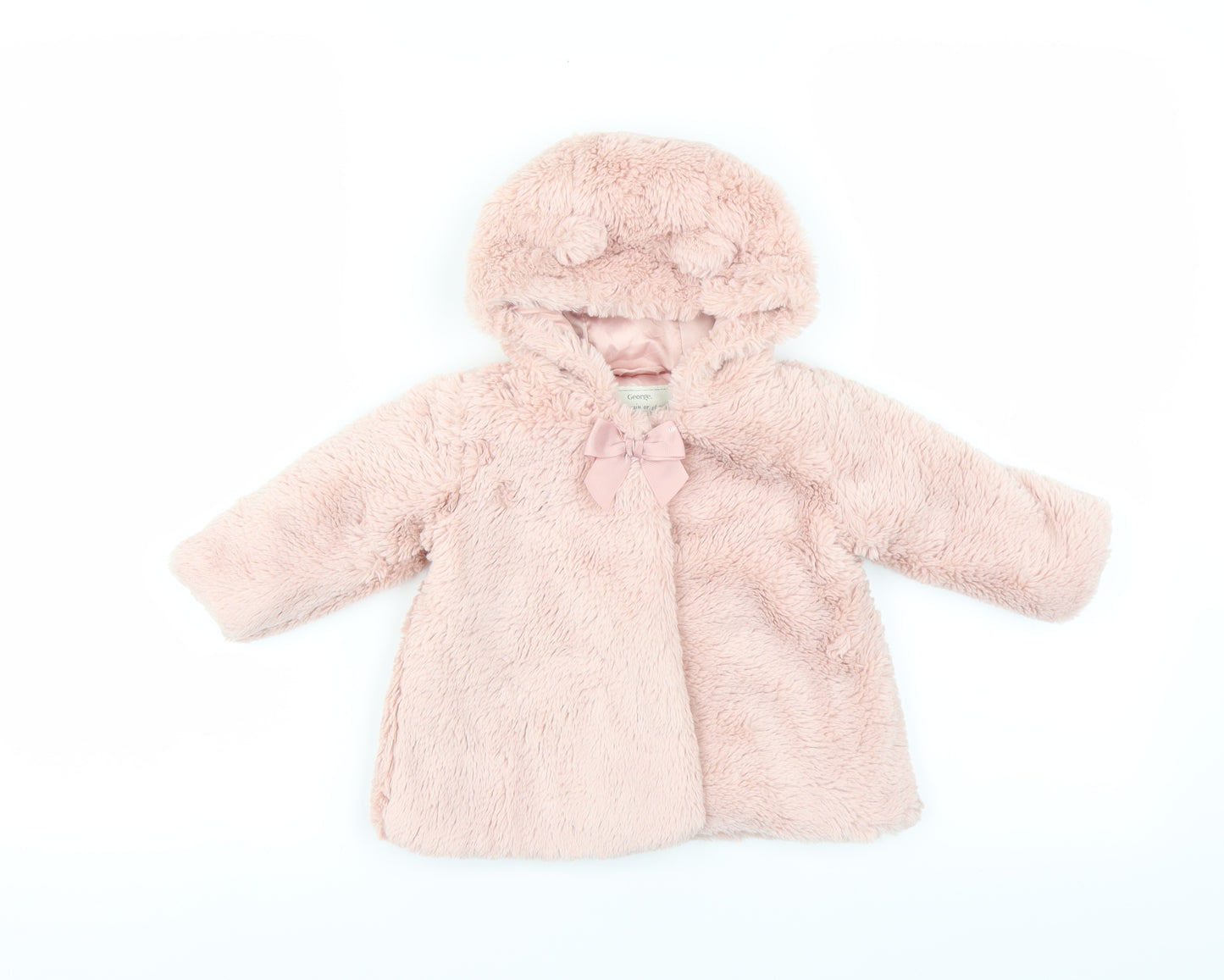 George Girls Pink   Jacket  Size 3-6 Months