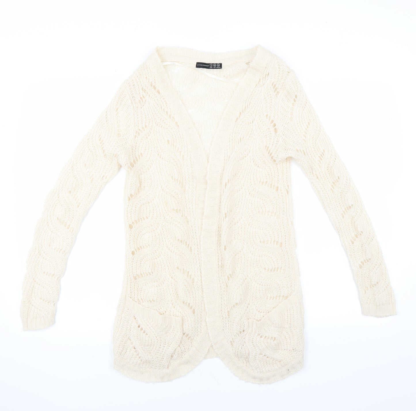 Primark Womens Ivory   Cardigan Jumper Size 6