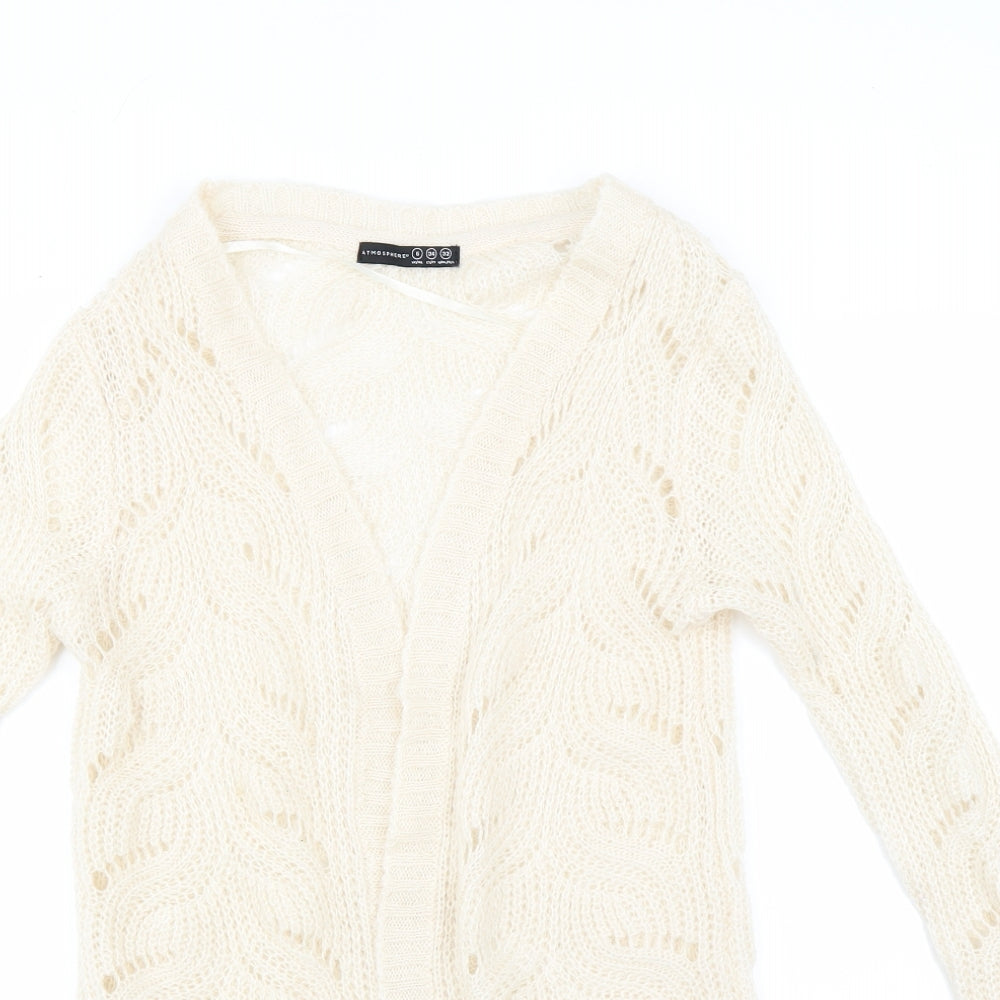 Primark Womens Ivory   Cardigan Jumper Size 6