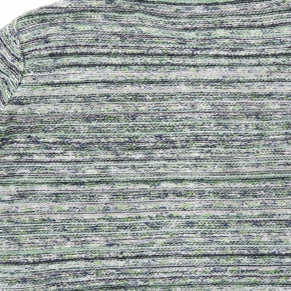 Marks and Spencer Womens Green   Cardigan Jumper Size 10