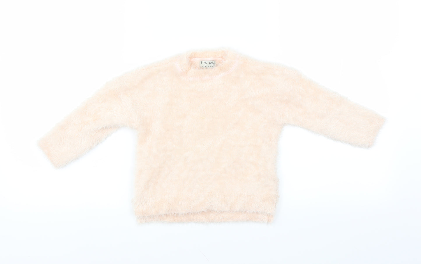 NEXT Girls Pink   Pullover Jumper Size 3 Years