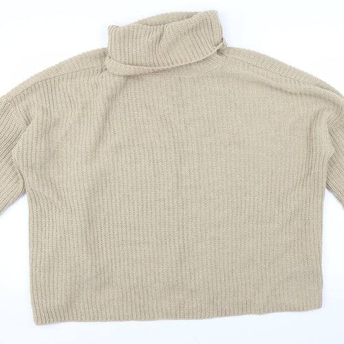 In the Style Womens Beige   Pullover Jumper Size 14