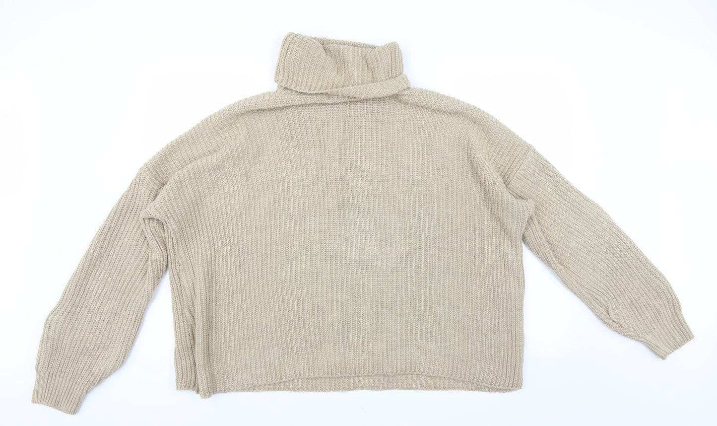 In the Style Womens Beige   Pullover Jumper Size 14