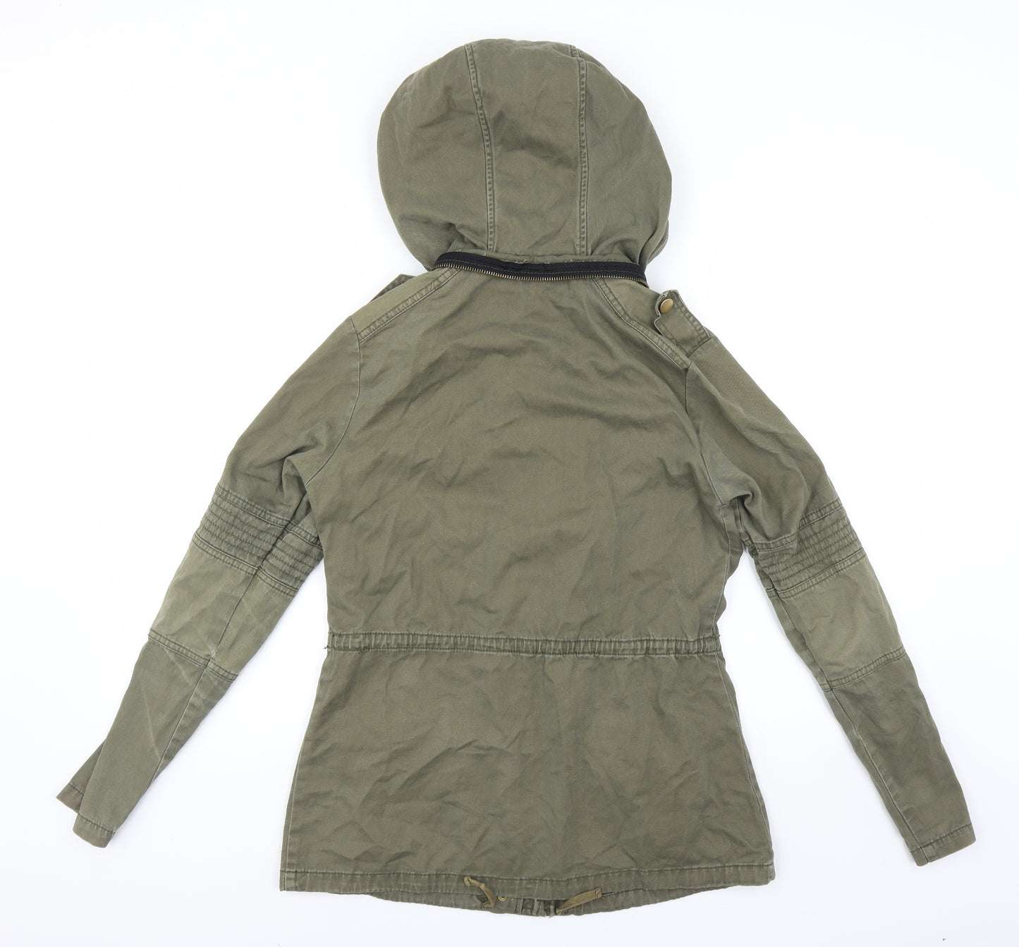 New Look Womens Green   Parka Jacket Size 10