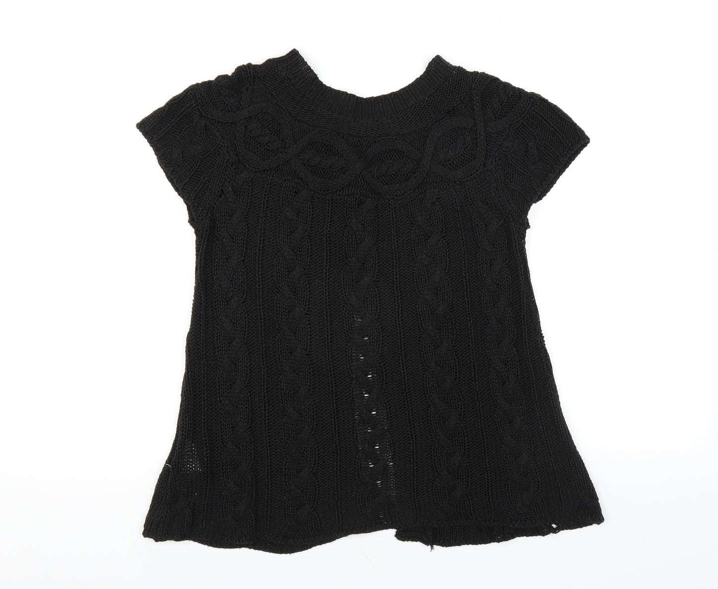 Primark Womens Black   Cardigan Jumper Size 8