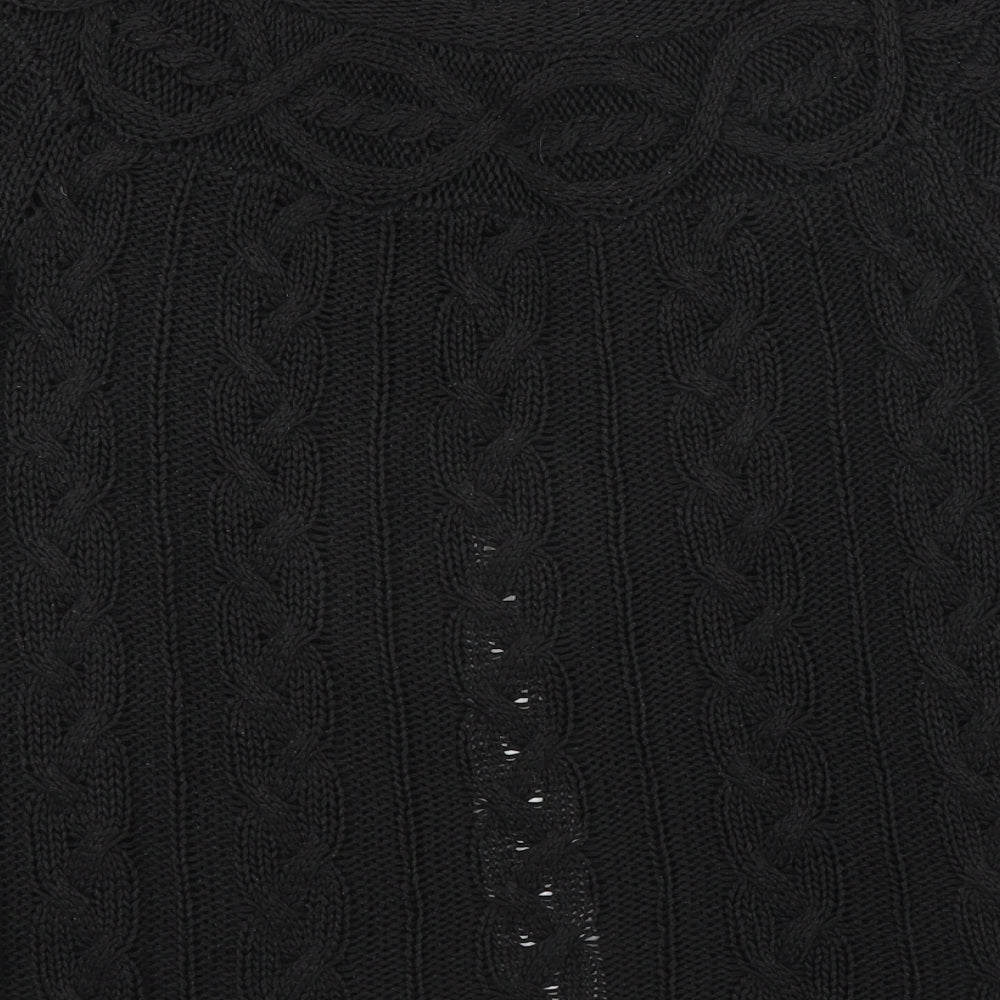Primark Womens Black   Cardigan Jumper Size 8