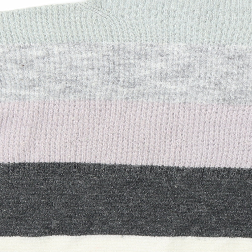 NEXT Womens Purple Striped  Pullover Jumper Size 20