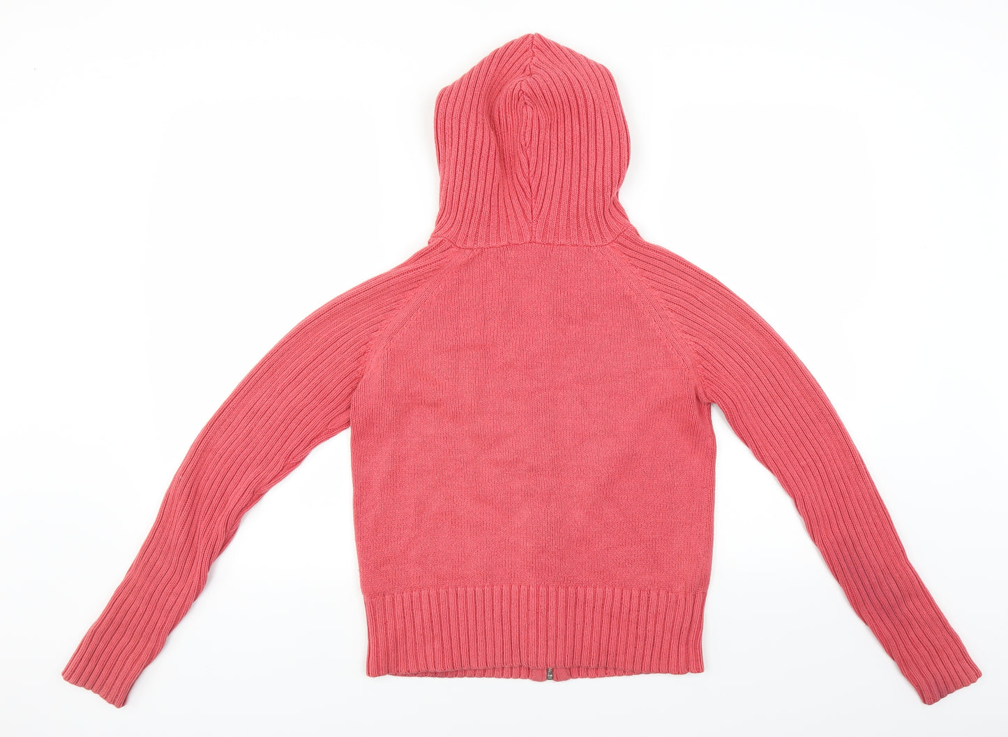 Marks and Spencer Womens Pink   Full Zip Hoodie Size 14