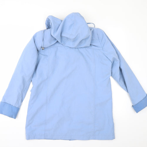 EWM Womens Blue   Anorak Coat Size 12