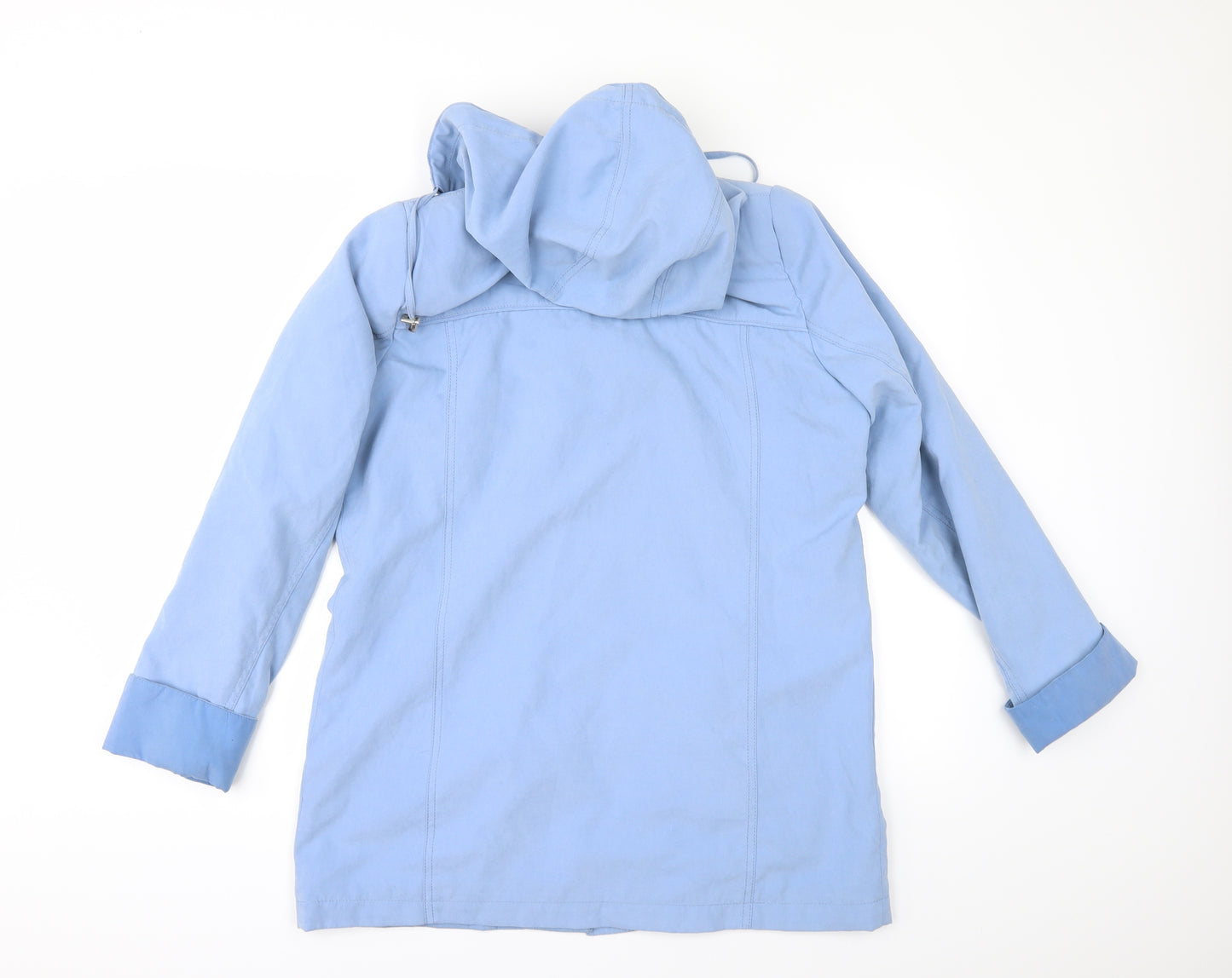 EWM Womens Blue   Anorak Coat Size 12