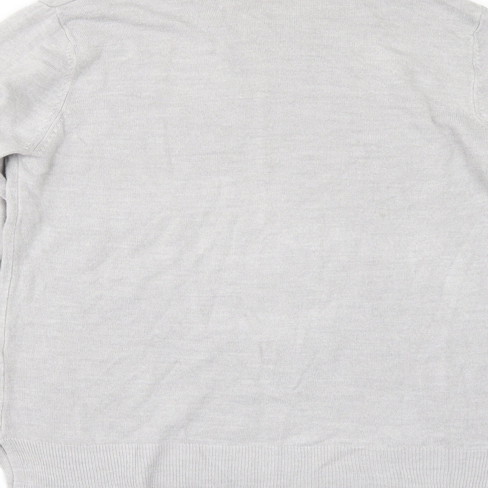Marks and Spencer Womens Grey   Pullover Jumper Size 14