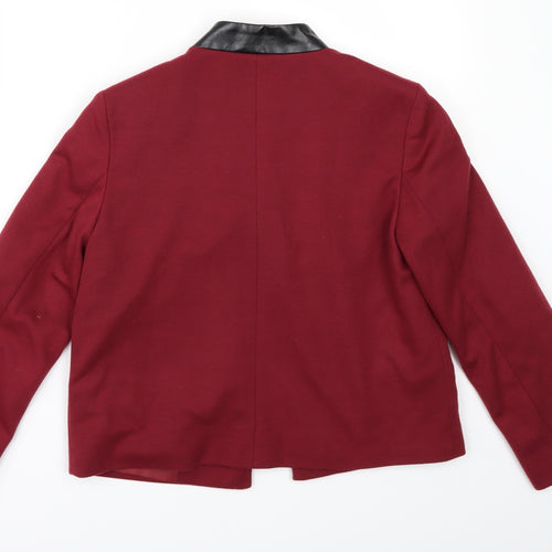 ASOS Womens Red   Jacket  Size 10  - Edge to Edge
