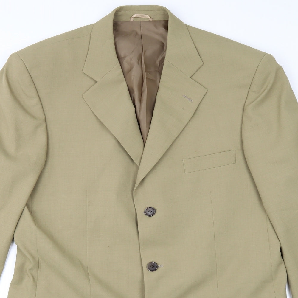 CELINI Mens Beige   Jacket Blazer Size 40