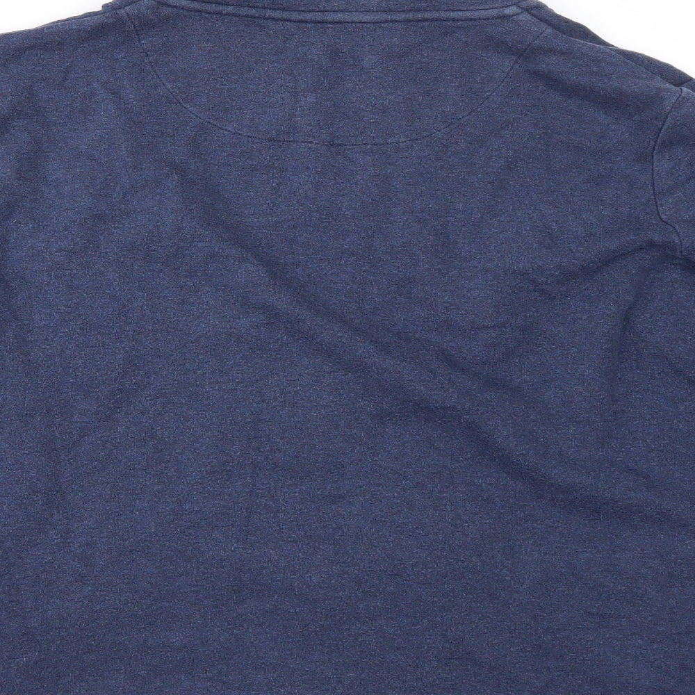 DASH Womens Blue   Full Zip Sweatshirt Size 16