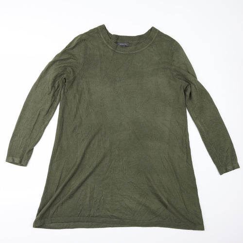 Primark Womens Green   Jacket Dress  Size 16