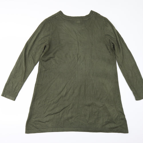 Primark Womens Green   Jacket Dress  Size 16