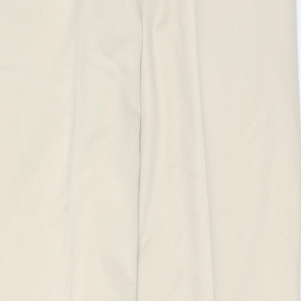 Preworn Womens Beige   Trousers  Size 12 L28 in