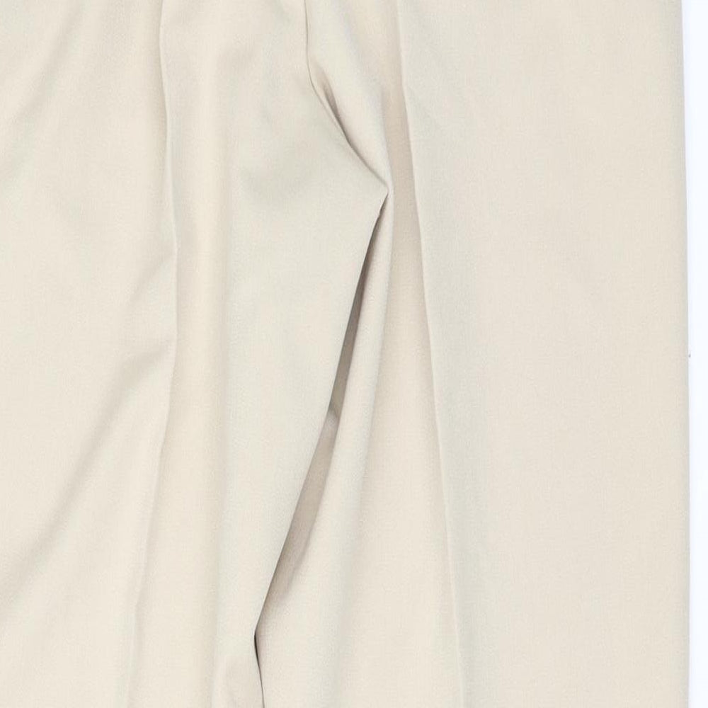 Preworn Womens Beige   Trousers  Size 12 L28 in