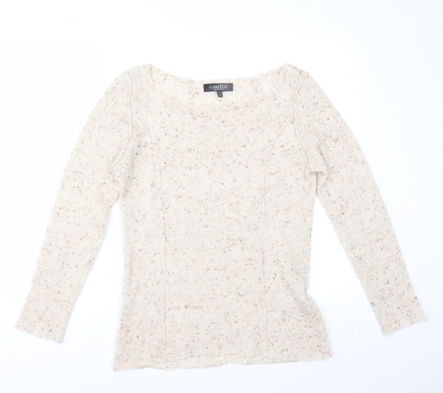 Marks and Spencer Womens Beige   Pullover Jumper Size 12