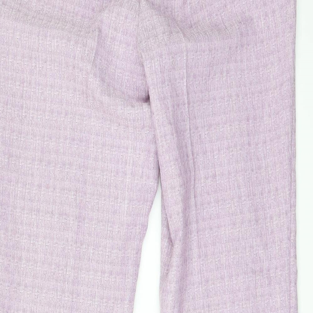 EWM Womens Purple   Trousers  Size 10 L27 in