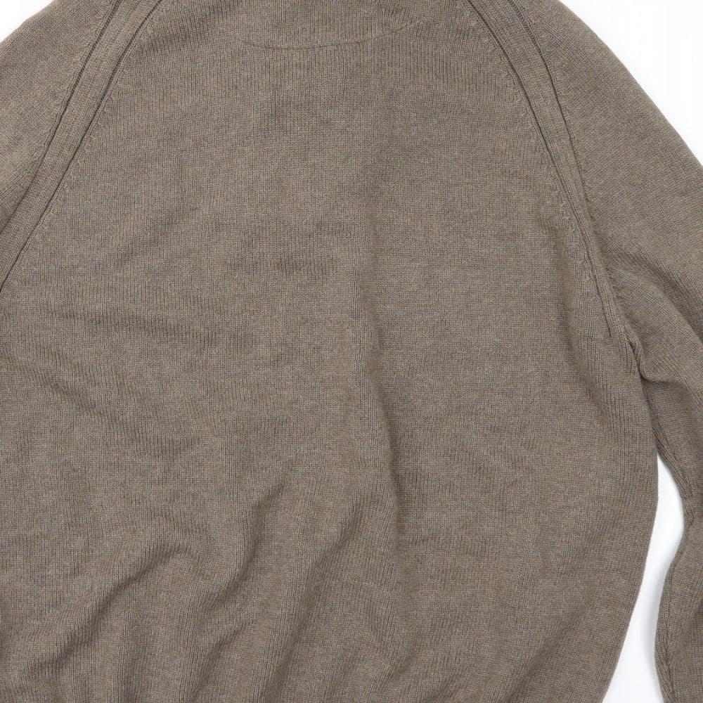 Blue Harbour Mens Beige   Pullover Jumper Size XL