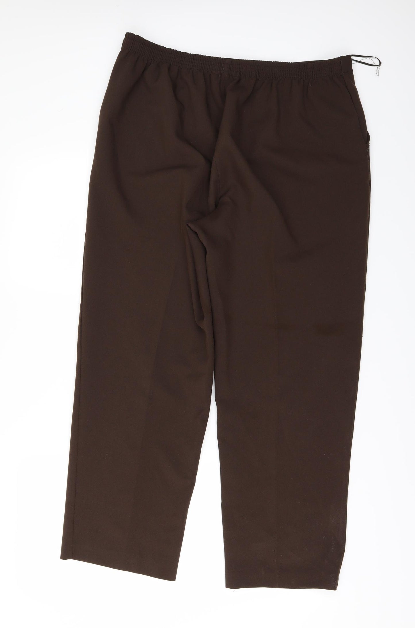 BM Womens Brown   Trousers  Size 16 L26 in
