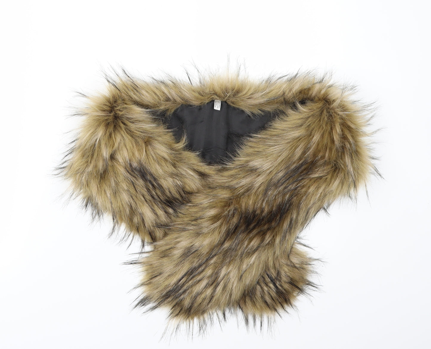 Topshop Womens Brown    Shawl/Wrap   - fur