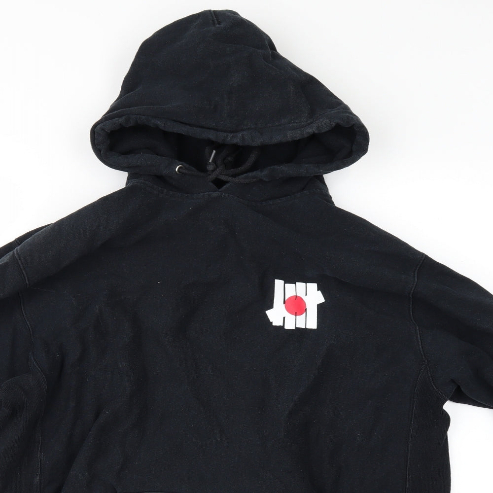 Undefeated Mens Black   Pullover Hoodie Size XL