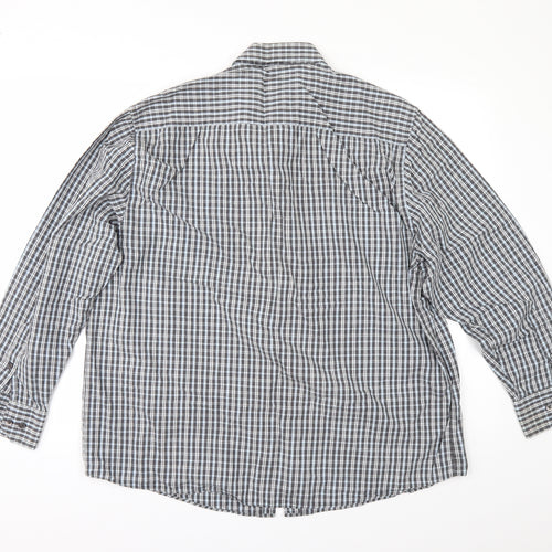 Easy Mens Multicoloured Check   Button-Up Size XL