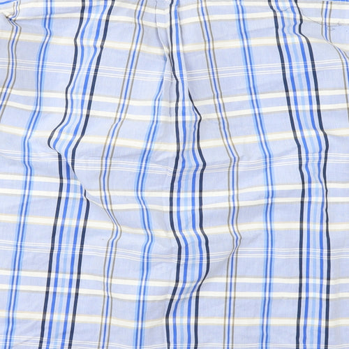 Stone Bay Mens Beige Check   Button-Up Size L