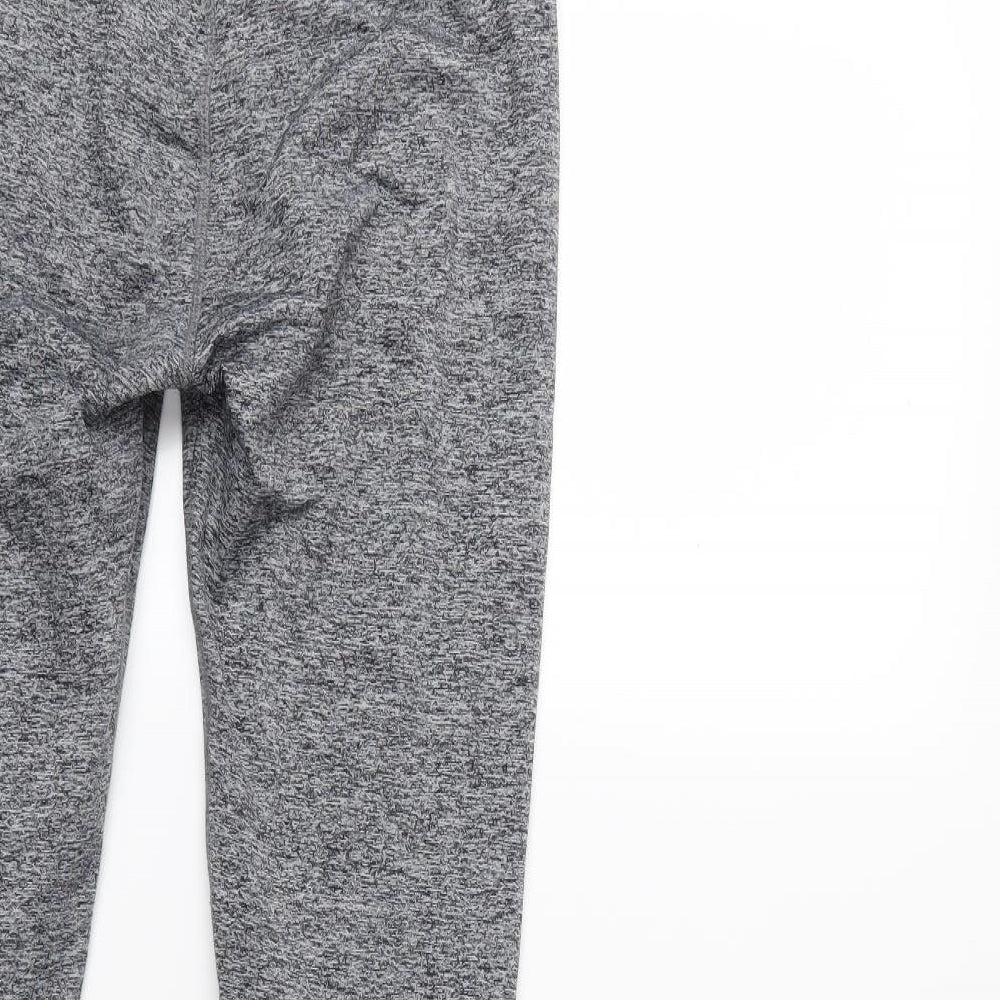 Preworn Womens Grey   Compression Leggings Size 30 in L28 in