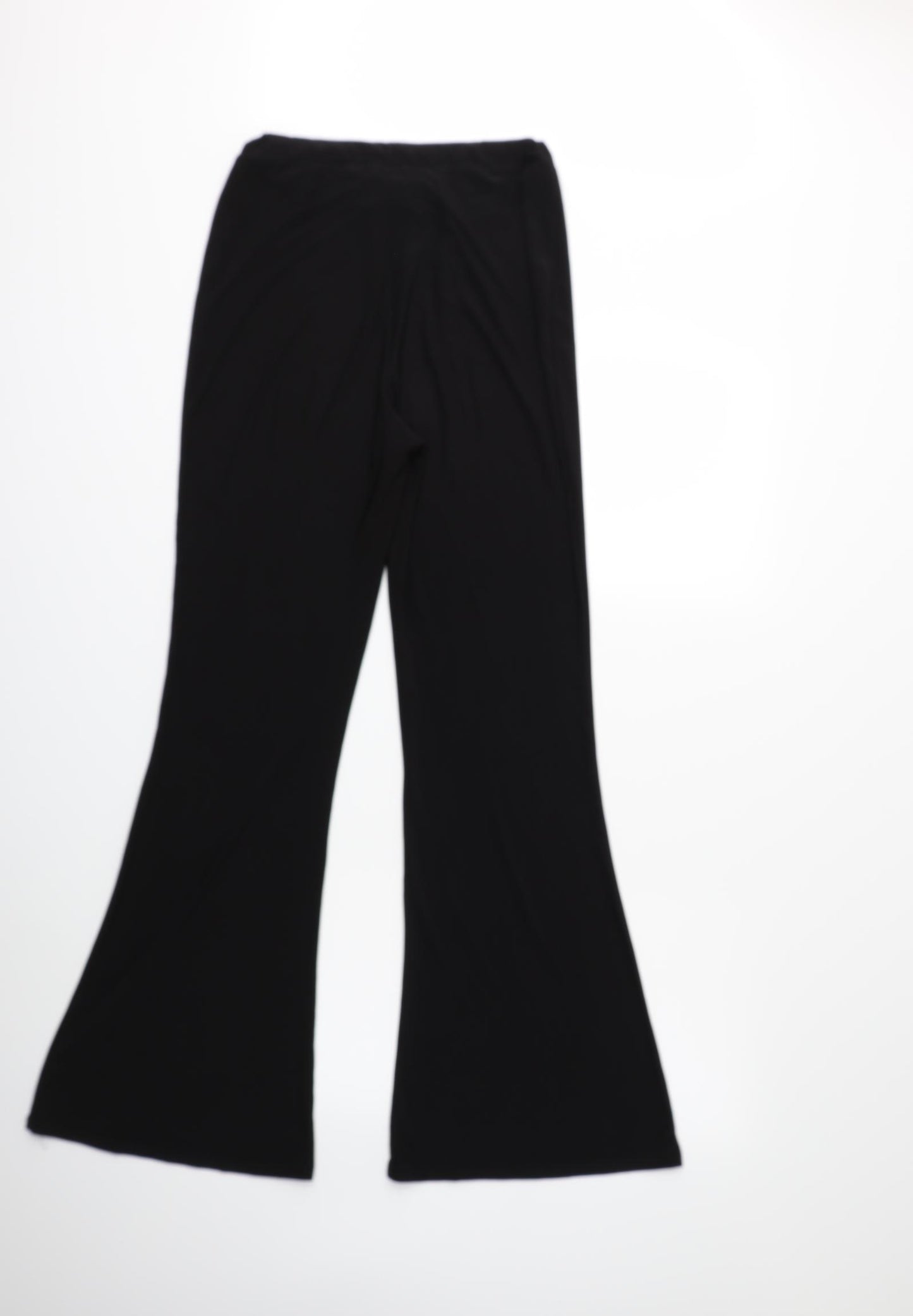 Boohoo Womens Black   Trousers  Size 14 L31 in